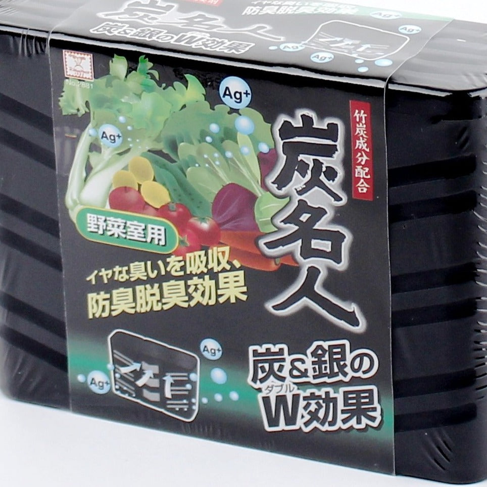 Kokubo Fridge Deodorizer (Charcoal/4x12x9cm)