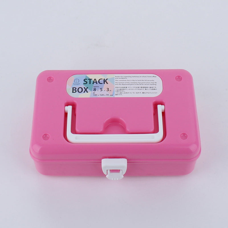 Stackable Storage Box (Pink)