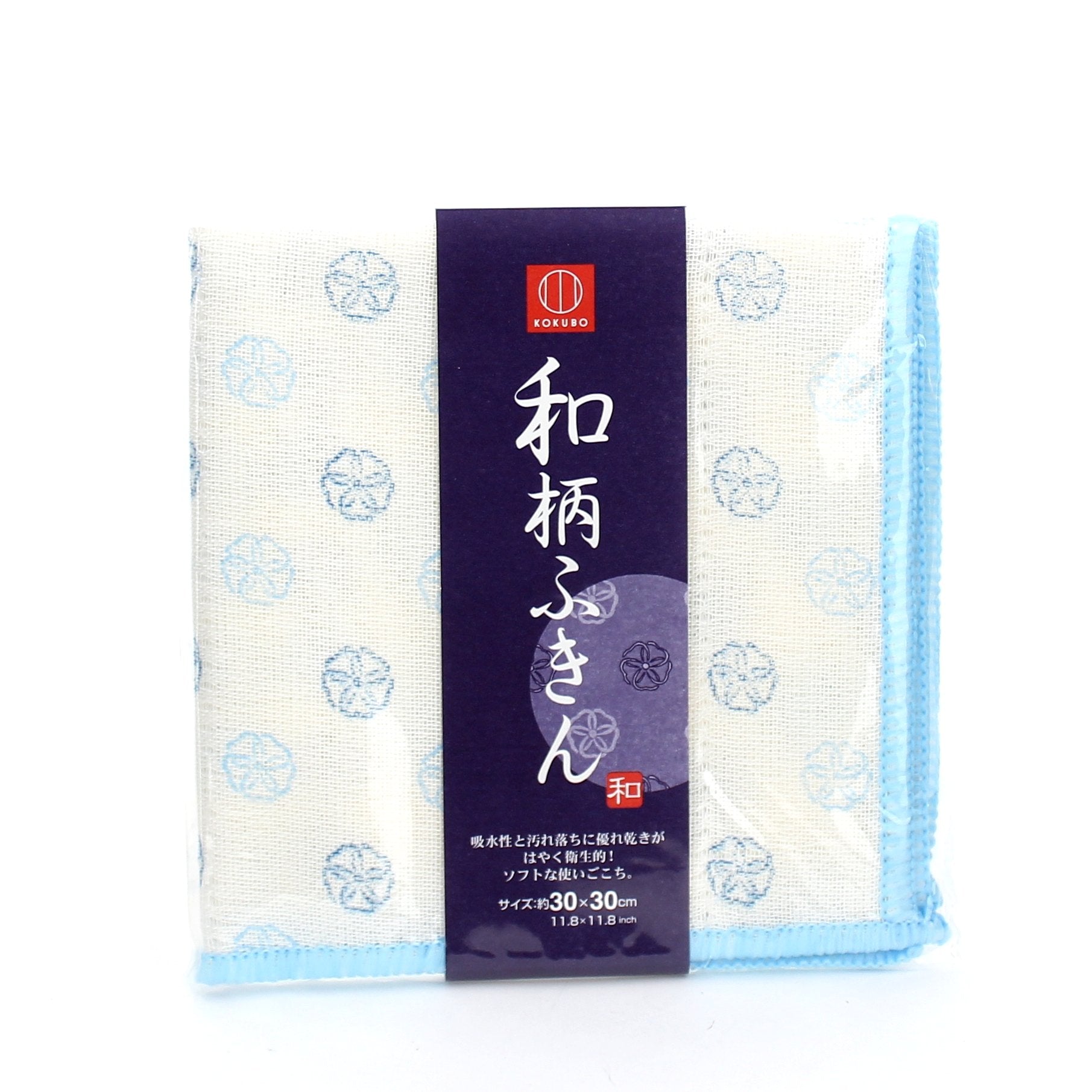 Kokubo Cleaning Cloth (Morning Glory/30x30cm) | Oomomo