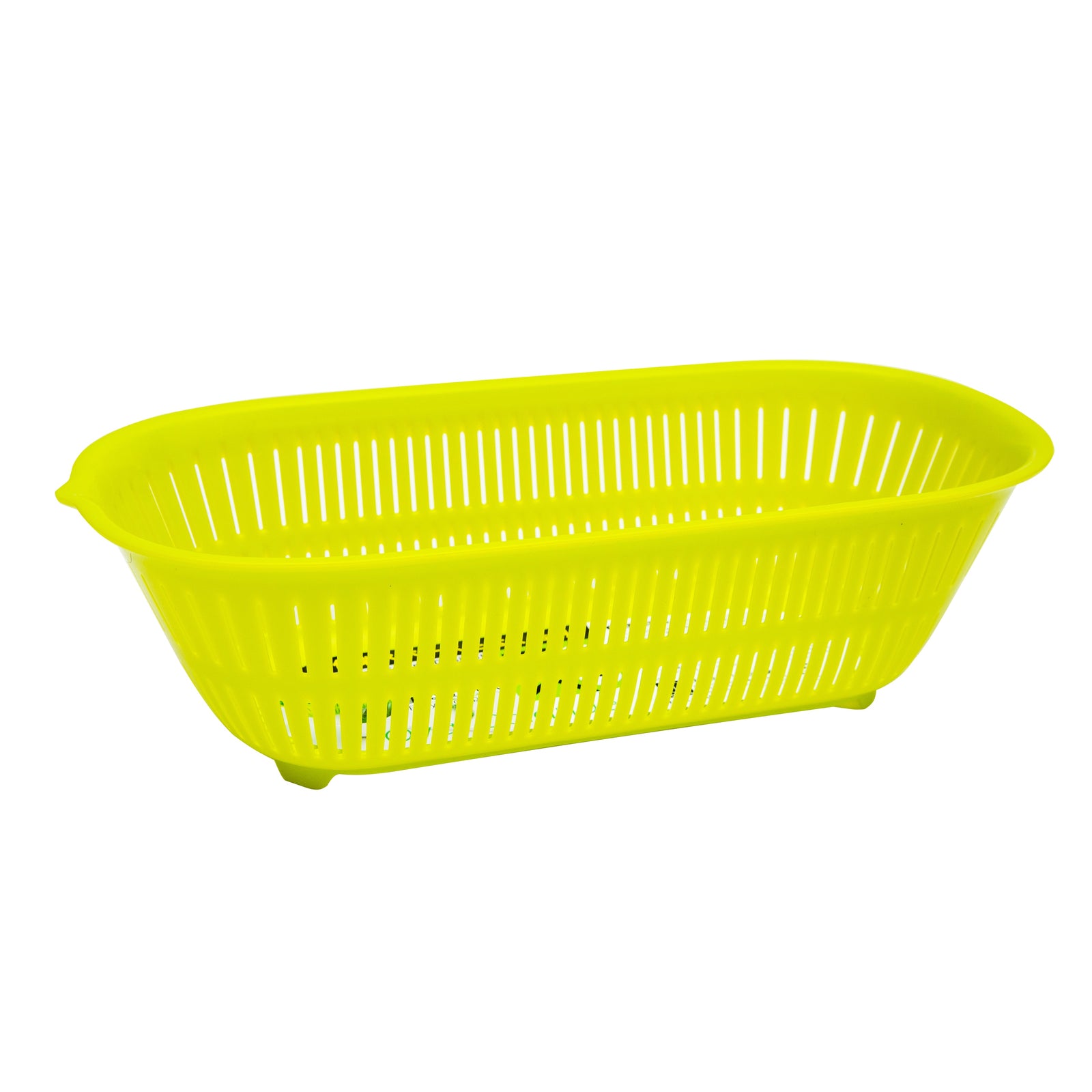 Kokubo Long Oval Colander - Green