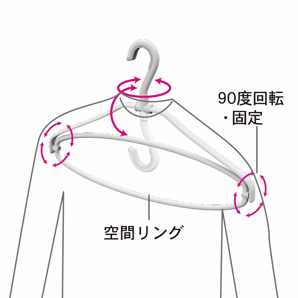 Kokubo Expandable Chest-like 3-D Hanger