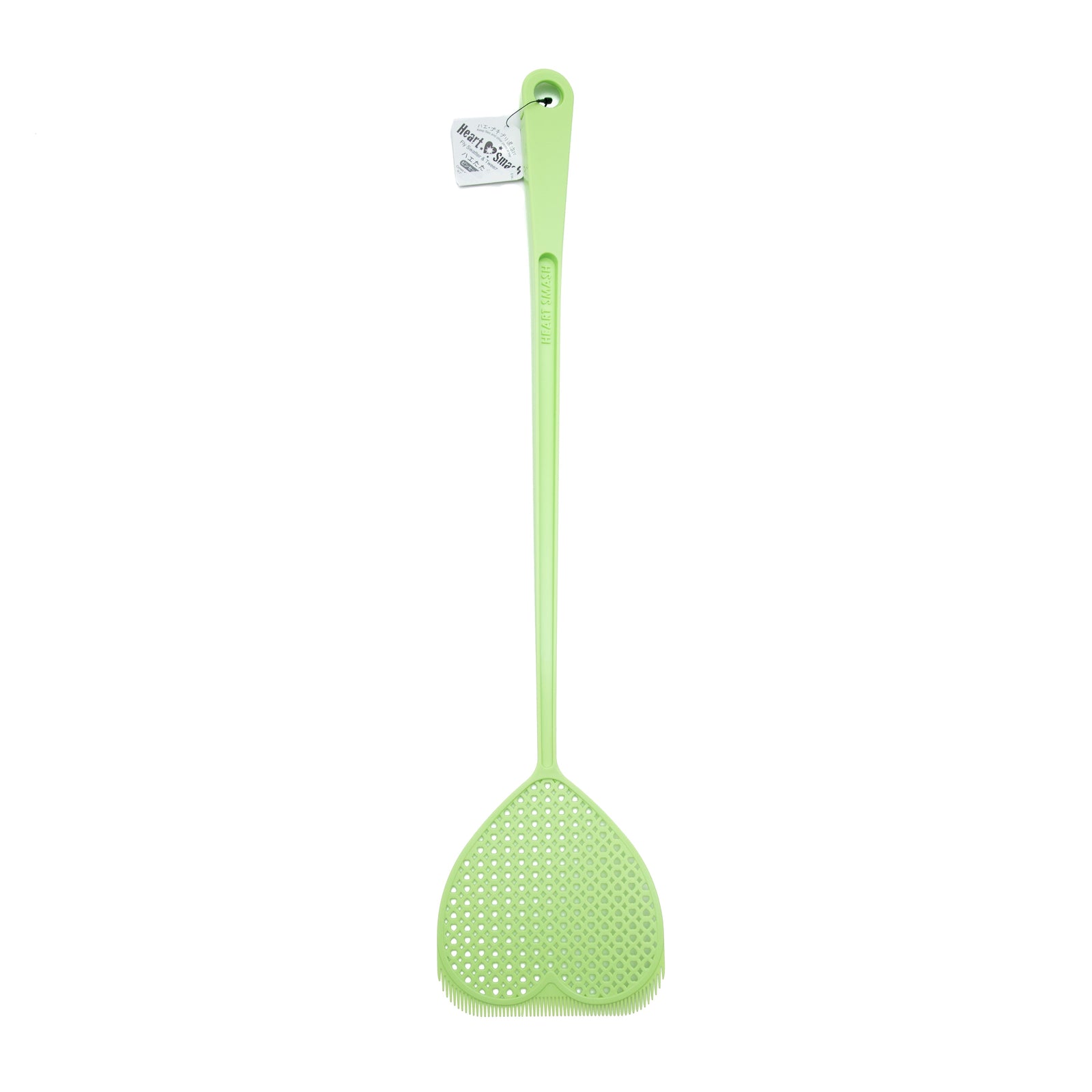 Kokubo Green Heart-Shaped Fly Swatter