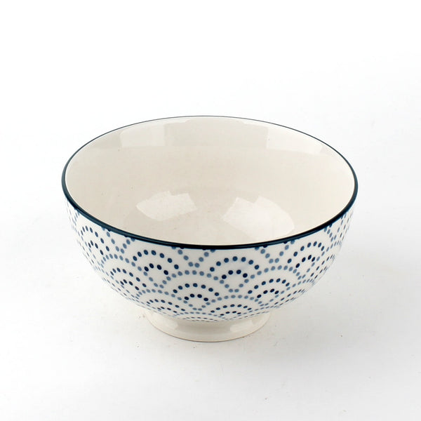 Rice Bowl (Ceramic/Large/Wave)