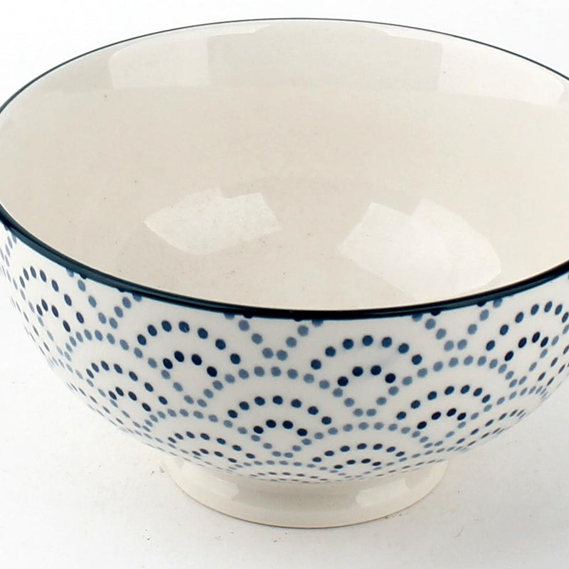 Rice Bowl (Ceramic/Large/Wave)