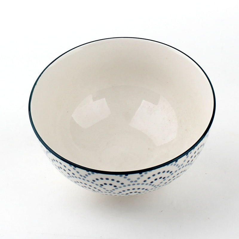 Rice Bowl (Ceramic/Large/Wave)