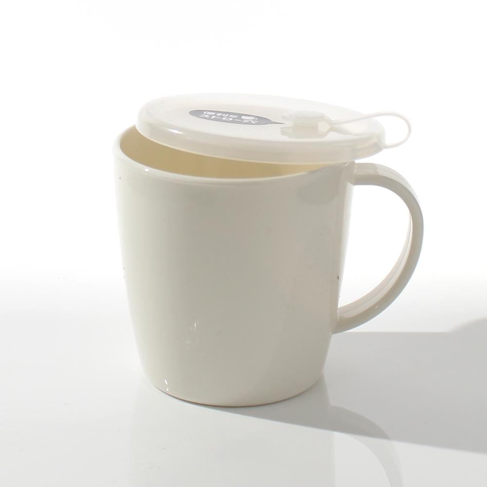 Plastic Mug With Lid (300ml