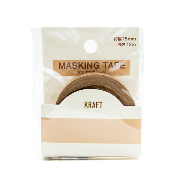 Masking Tape (Writable/15mm x 12m/SMCol(s): Beige)