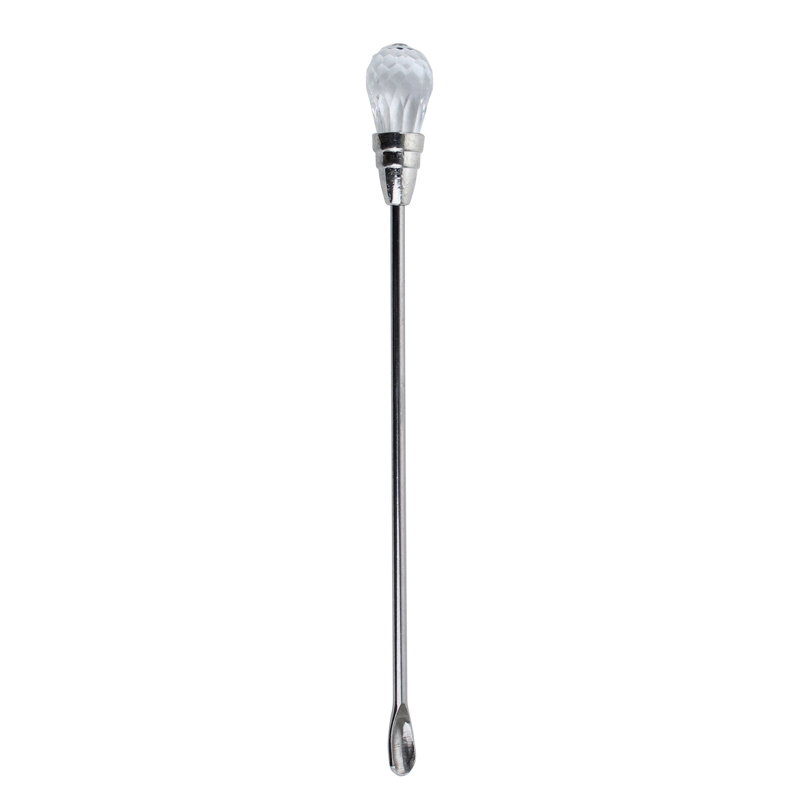 Spoon-Shaped Gel Nail Spatula For Mixing and Scooping Glitter