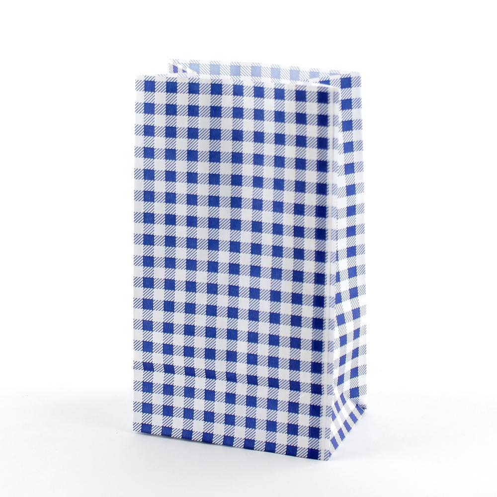 Treat Bags (Gingham/BL*RD*BK/21x10.3cm (14pcs))