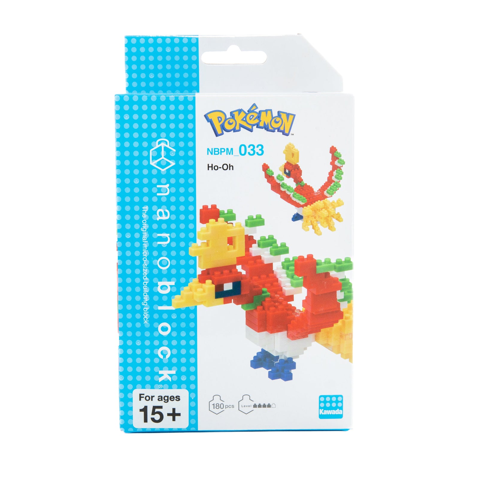 Kawada Pokemon Nanoblock Ho-Oh