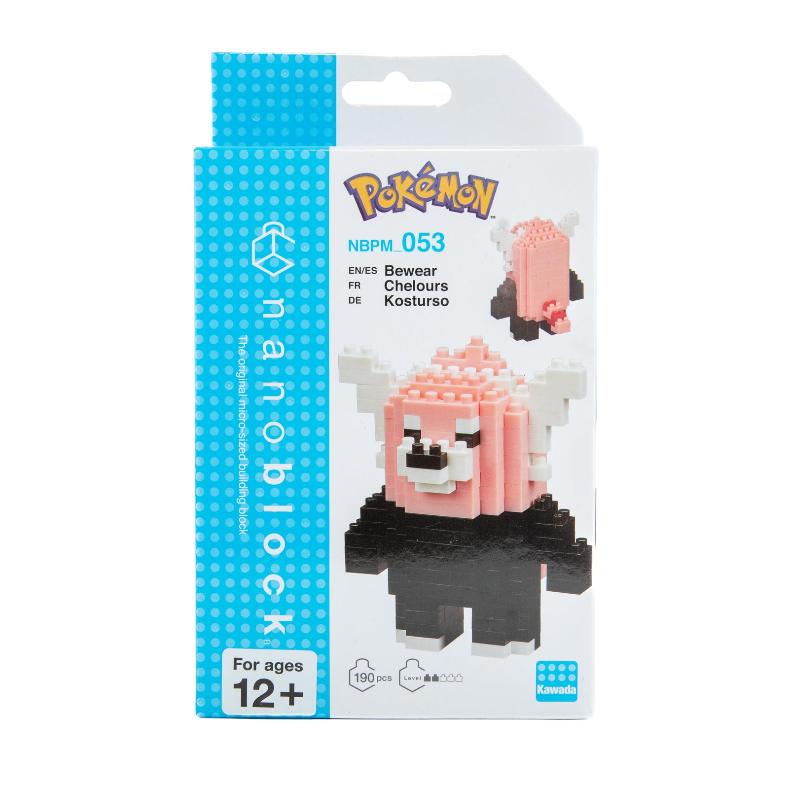 Kawada Pokemon Nanoblock Bewear