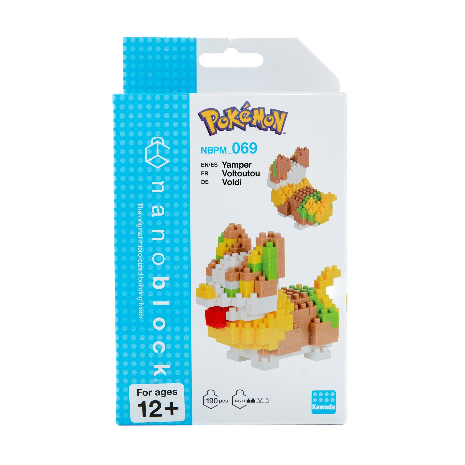 Kawada Pokemon Nanoblock Yamper