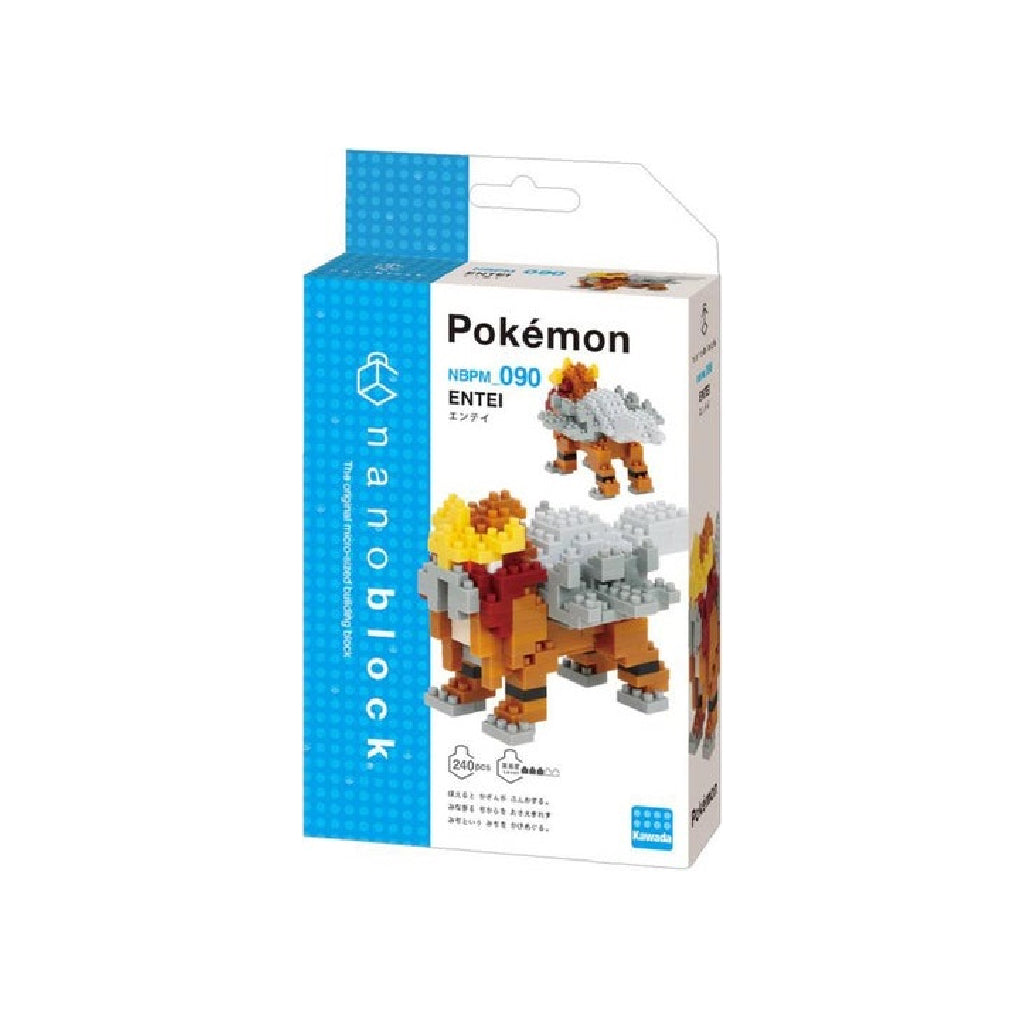 Kawada Pokemon Nanoblock Entei