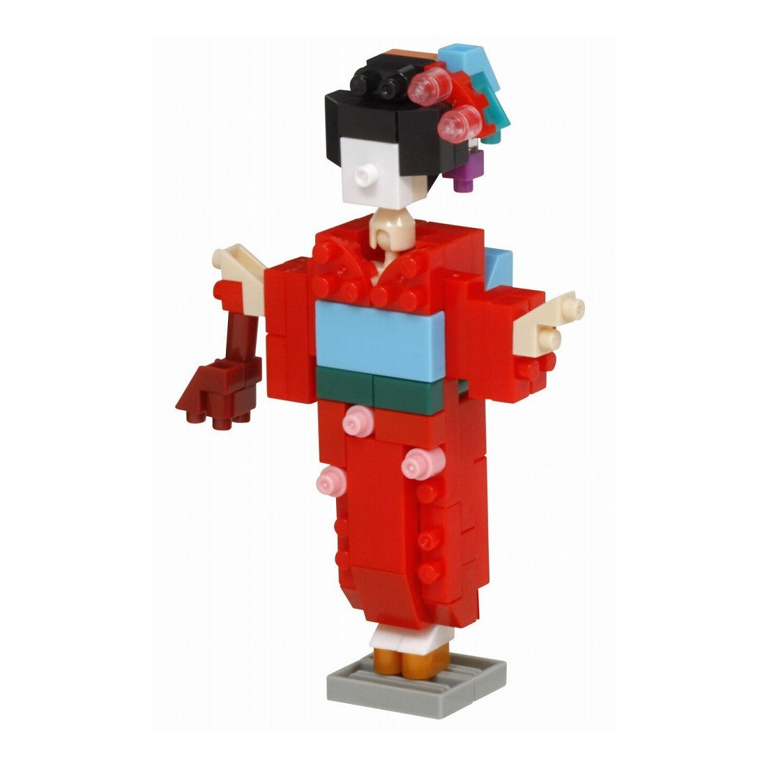 Kawada Nanoblock Kimono Girl