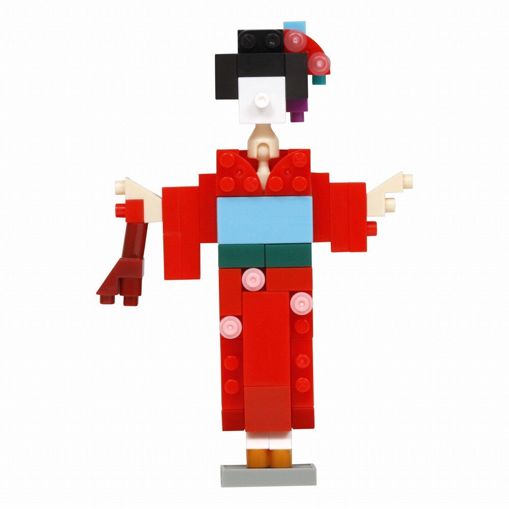 Kawada Nanoblock Kimono Girl