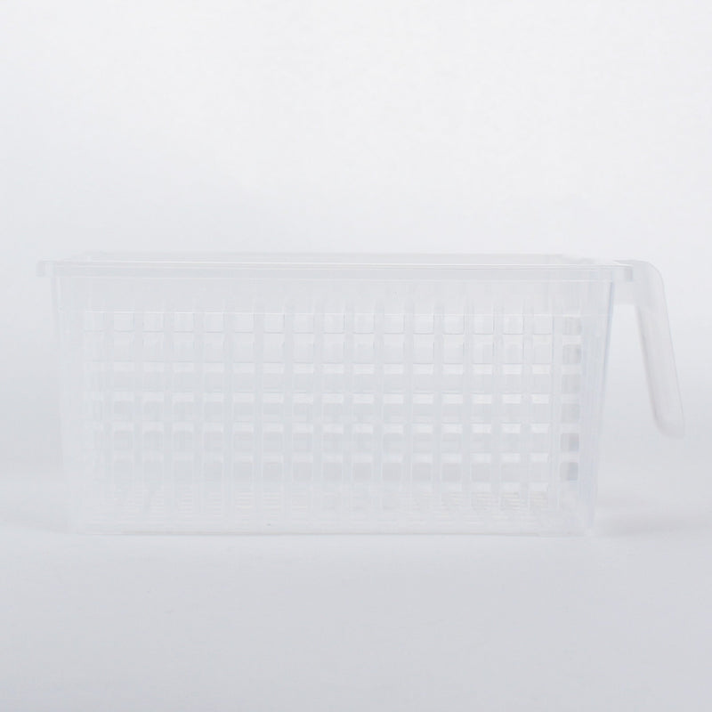 Plastic Storage Basket with Handle