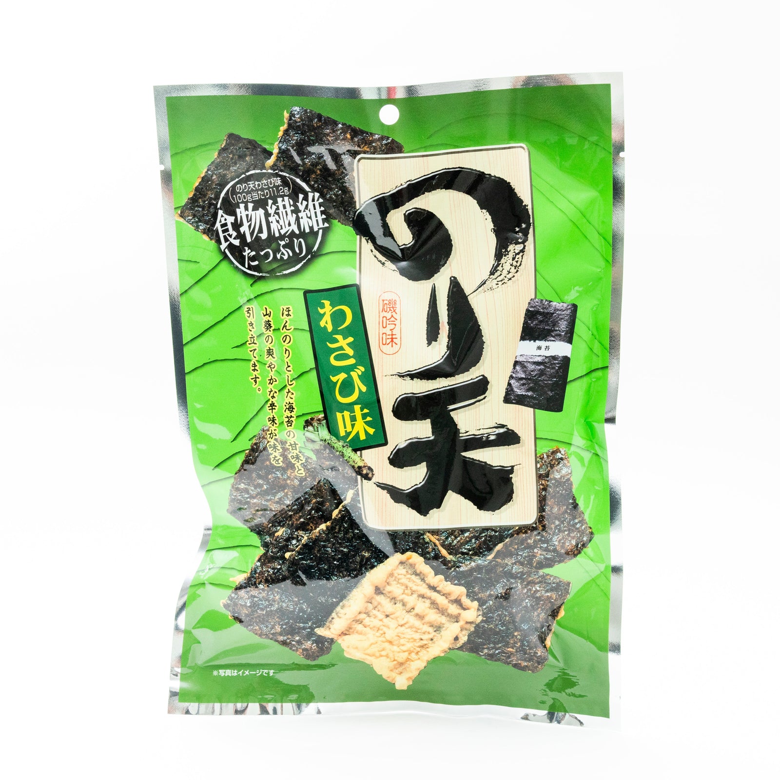 Noriten Seaweed Tempura Wasabi Flavor