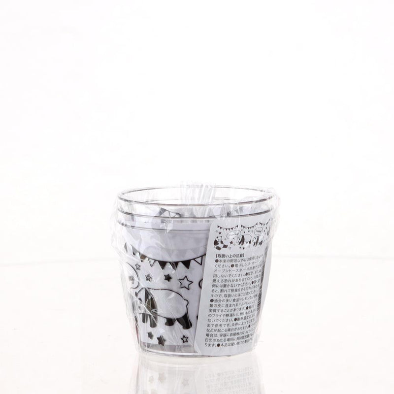 Dessert Cups (PS/Panda/Clear/Black/Diameter 5.6x6.4cm (3pcs))