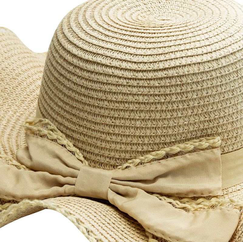 Hat (Wavy Ribbon/SMCol(s): Beige)