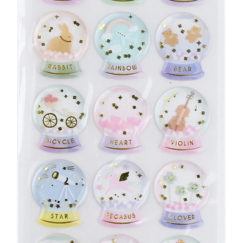 Snow Globe Stickers