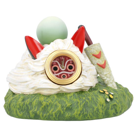 Princess Mononoke Upon San's Mask Desk Clock