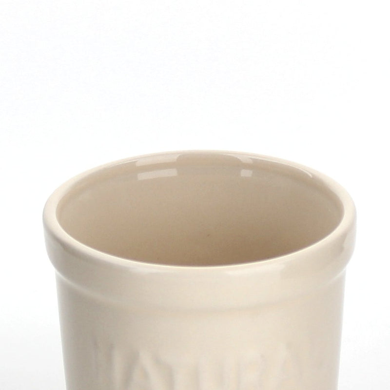 Planter Pot (Ceramics/Typography/8.7Cm/d.8.3Cm)