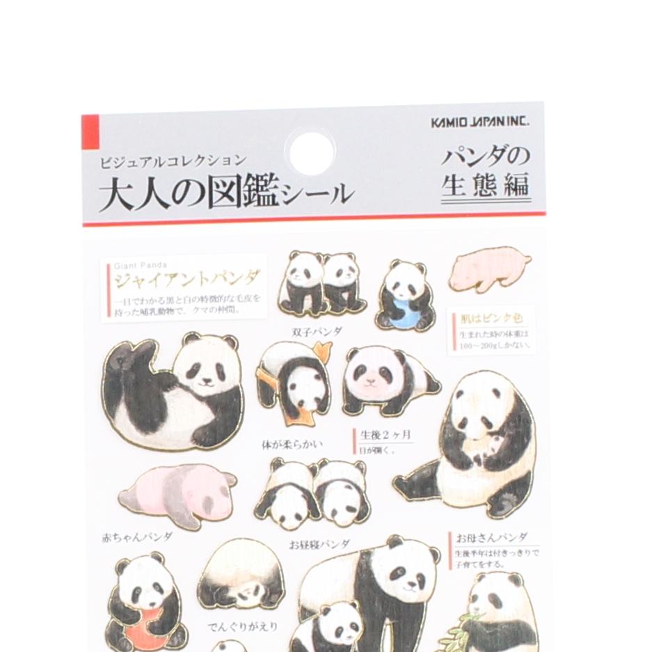 Kamio Picture Dictionary Stickers (Ecology Panda)