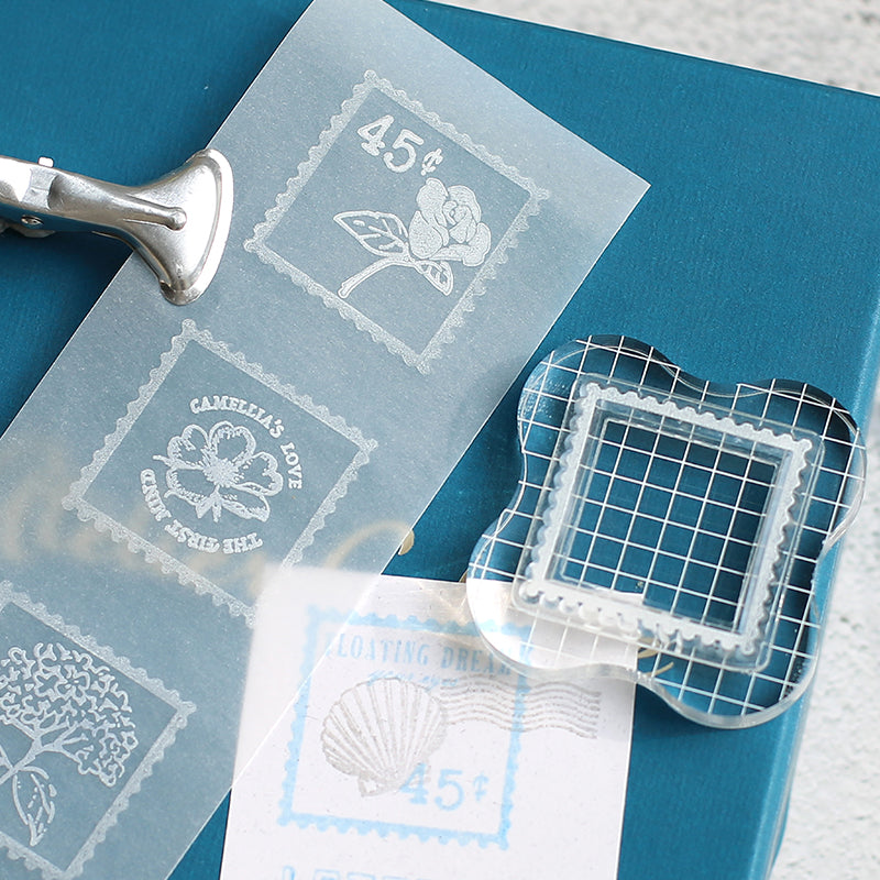 BGM Retro Stamps Clear Stamps