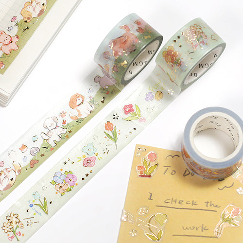 BGM Paradise: Bow Foil Stamping Masking Tape BM-SPPD005