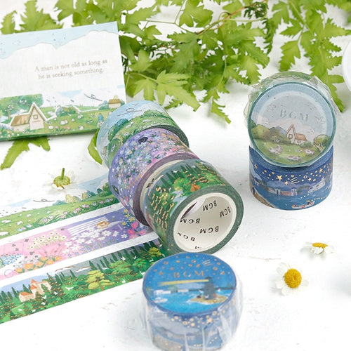 BGM Firefly Garden Masking Tape BM-SPRW005