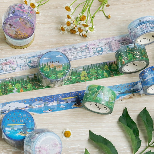 BGM Firefly Garden Masking Tape BM-SPRW005