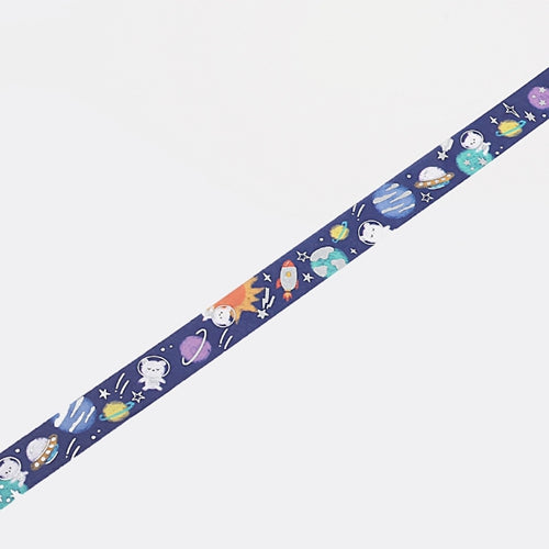 BGM Bear Adventure in Space Masking Tape