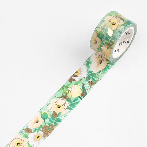 BGM Flower Melody Anemone Masking Tape