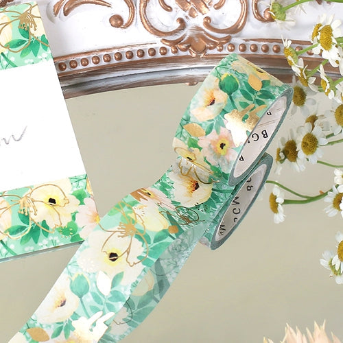 BGM Flower Melody Anemone Masking Tape