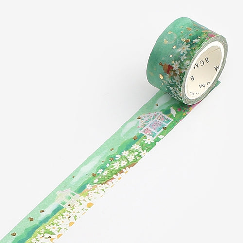 BGM Windy Field of Flower Masking Tape BM-SPRW008