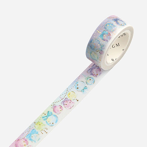 BGM Decorated Bubbles Foil Stamping Masking Tape BM-LGCA081