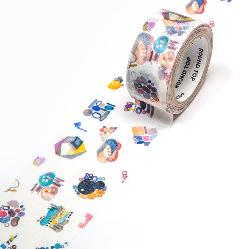 Round Top Masking Tape Insomnia Design Iroarare - Iroarare