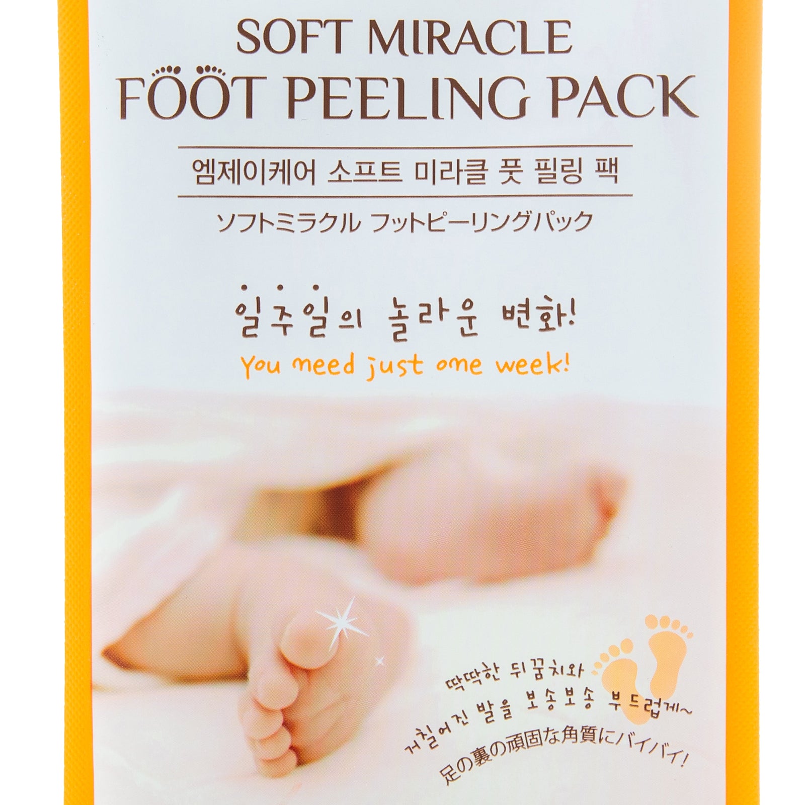 Minji Mj Care Soft Miracle Foot Peeling Pack