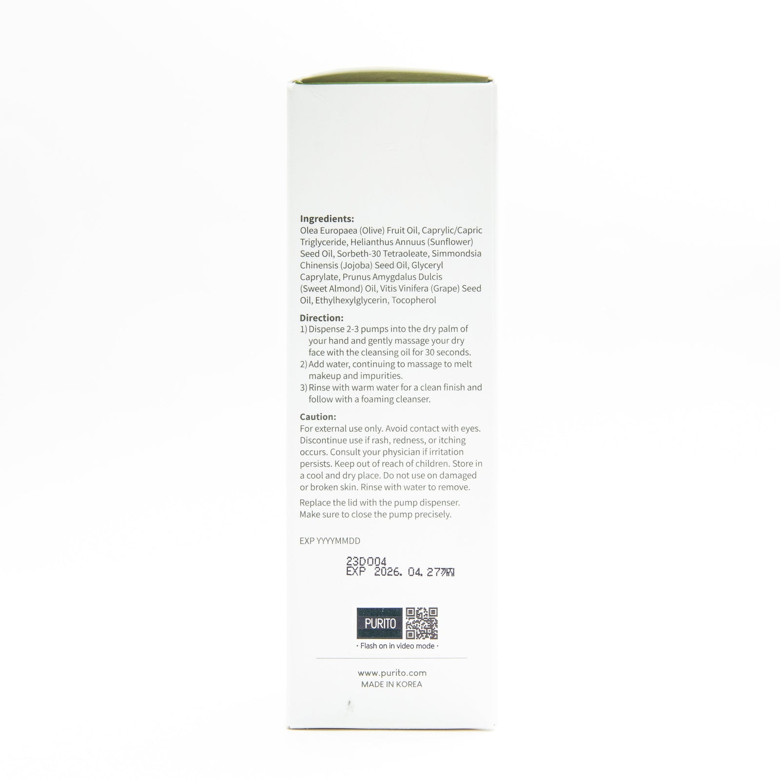 Purito From Green Cleansing Oil 200ml