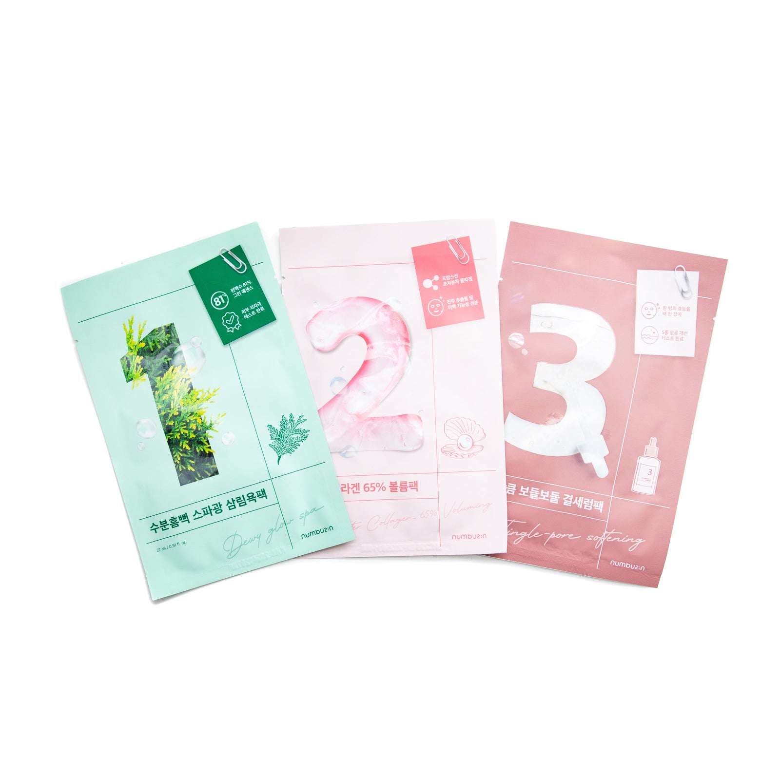 Numbuzin No.1 Dewy Glow Spa Sheet Mask 1 pc