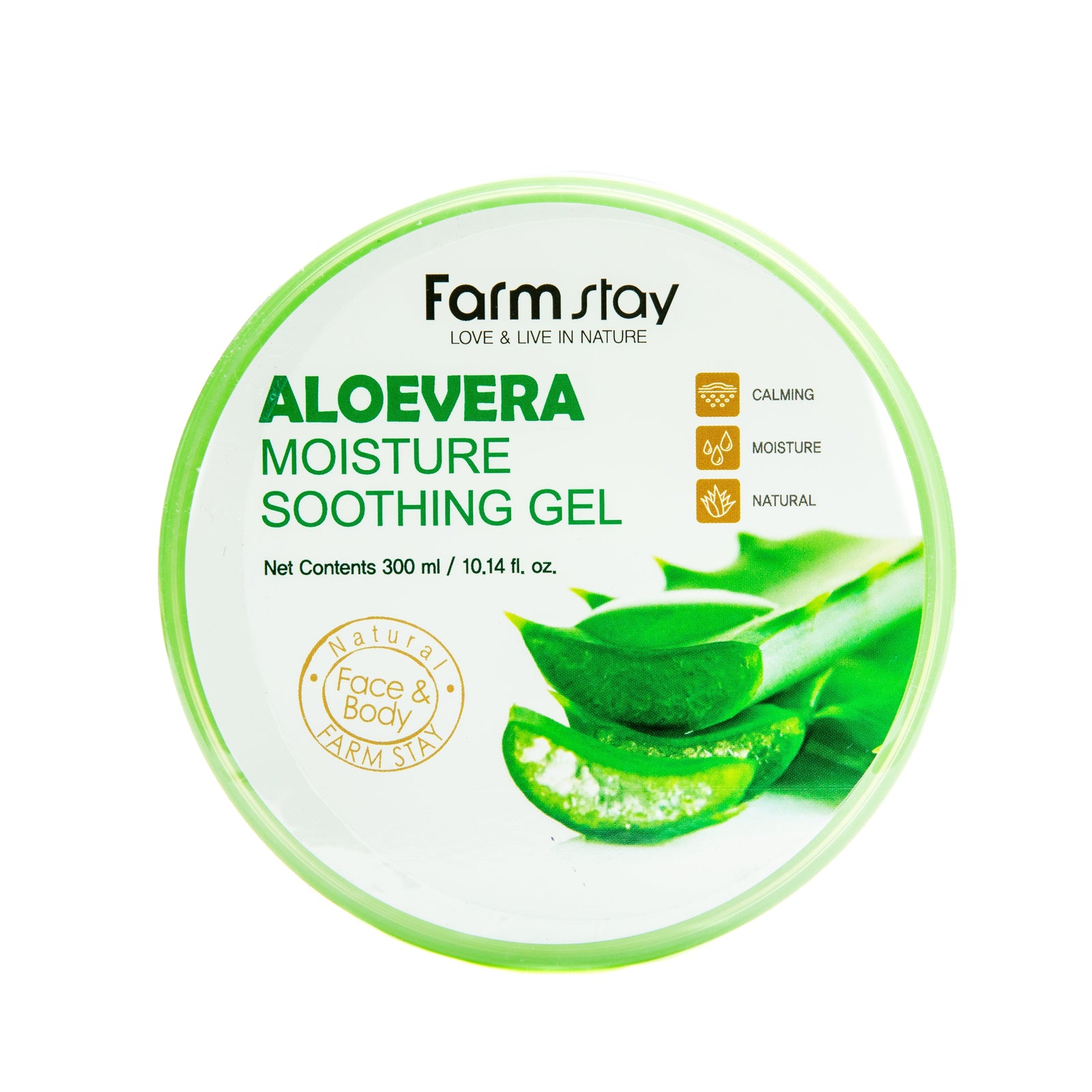 Farm Stay Aloevera Moisture Soothing Gel 300ml